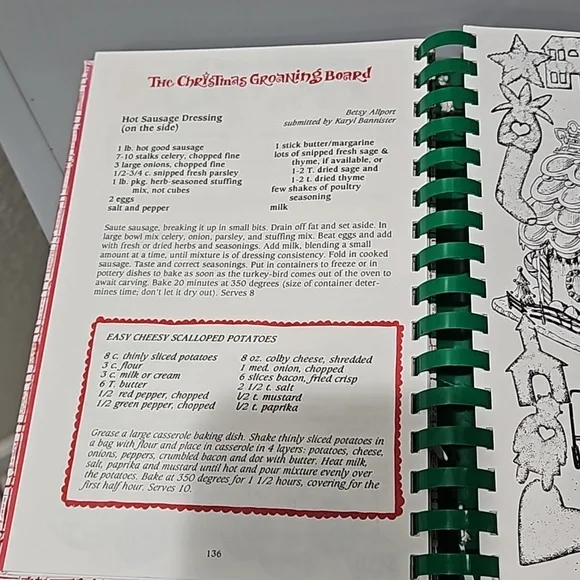 Old Fashioned Country Christmas Cook book - Picture 6 of 12